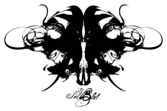 ink blot illustration